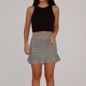SOLD H&M Divided Black Crop Top